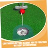 BIUDECO Indoor Golf Putting Cup Set Pcs Flags Golf Practice