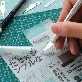 JUNESIX WHOLESALE LOT of 30 Pack Pink Cutting Mat Self Healing Board A4 Size Pad Model