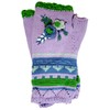 Press On Nail and Fingerless Glove Gift Set (Lavender Blue,