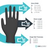 Unigloves Black Pearl Nitrile Examination Gloves - Multipurpose, Powder Free