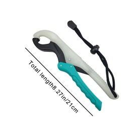 BoochenZ Fish Lip Gripper Noctilucous Fishing Plier Portable Fish Clip for Saltwater Freshwater Fish