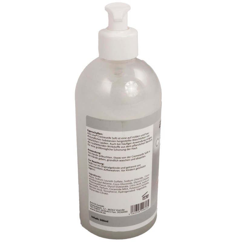 Axis Line Cream Soap in Pump Dispenser 500 ml -