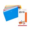 Blake Colour 25123 Coloured Envelopes Peel and Seal Assorted Bright