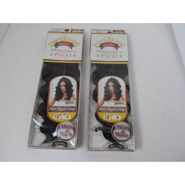 Upscale Lot of 2 Upscale 100% Human Hair Quality Paris