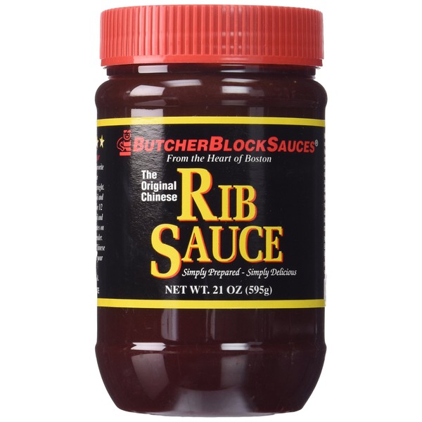 BUTCHER BLOCK SAUCE CHINESE RIB, 21 OZ