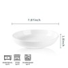 Selamica Ceramic 7.8 inch pasta bowls, 26 Ounce large porcelain