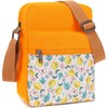 Leaper Girls Crossbody Purses 2 PCS Lemon Messenger Bag Canvas