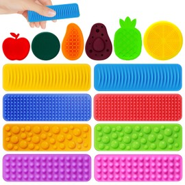 MACULPER Fidget Toys, Sensory Stones, Anti-Stress Toy, Stress Relief, Sensory Toys, Fidget Toys, Sensory Stones for Children and Adults, Pack of 14