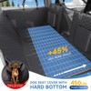 REDASW Dog Car Seat Cover Waterproof Vegan Leather, Scratchproof, Hard