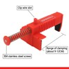 2PCS Brick Line Runner, 3.5-4.7 Inch Clamp Width Brick Clamps