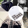 Punk Rivets Bucket Shape Spikes Zinc Alloy Craft Making Accessories