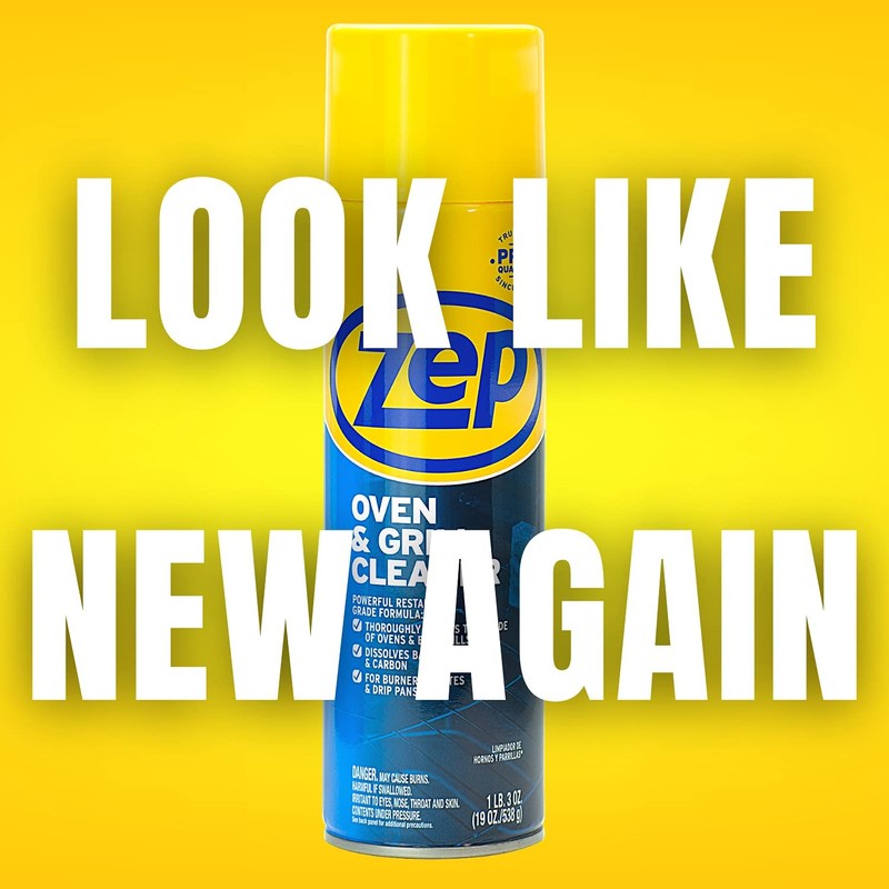 Zep ZUOVGR19 Heavy-Duty Oven and Grill Cleaner 19 Ounces