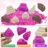 Crelloci Girls Play Sand Set Ice Cream & Sweet Cakes,