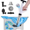 Toilet Unclogger, Toilet Plunger Air Drain Blaster, Drain Clog Remover