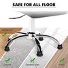 GIOVARA Pack of 5 Glide Castors for Office Chair Wheel