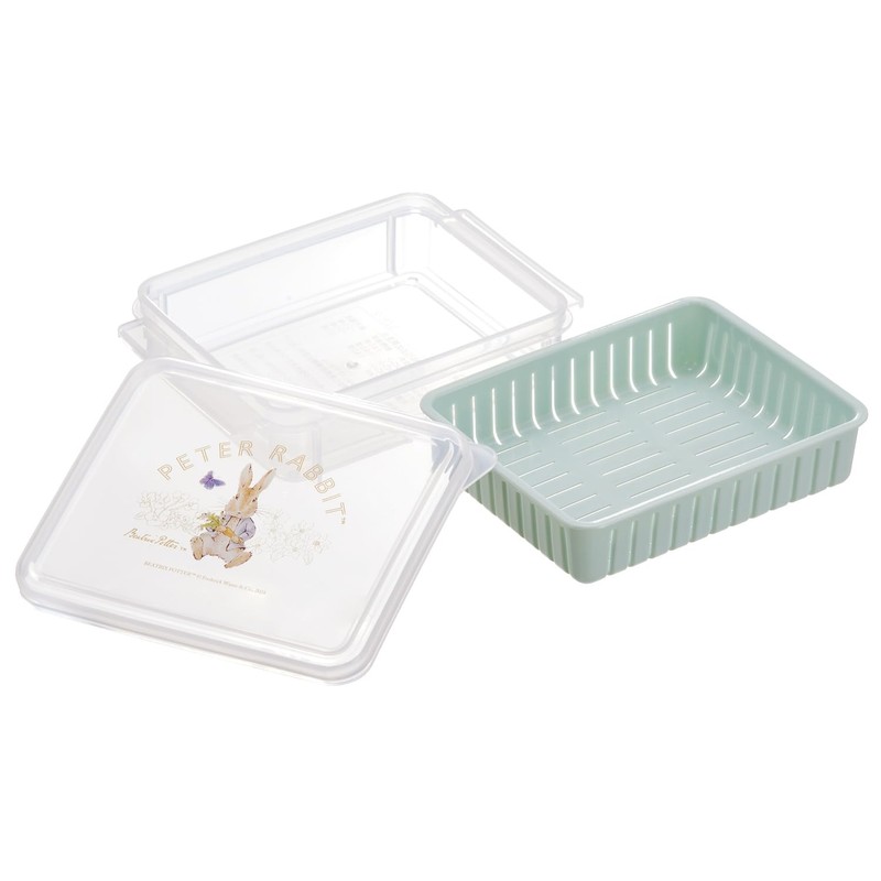 Skater SZR2 Storage Container with Colander, Rice, Side Dishes, Preservation,