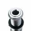 Alnicov Cylinder Clip End Pin Mono Panel Output Jack Socket