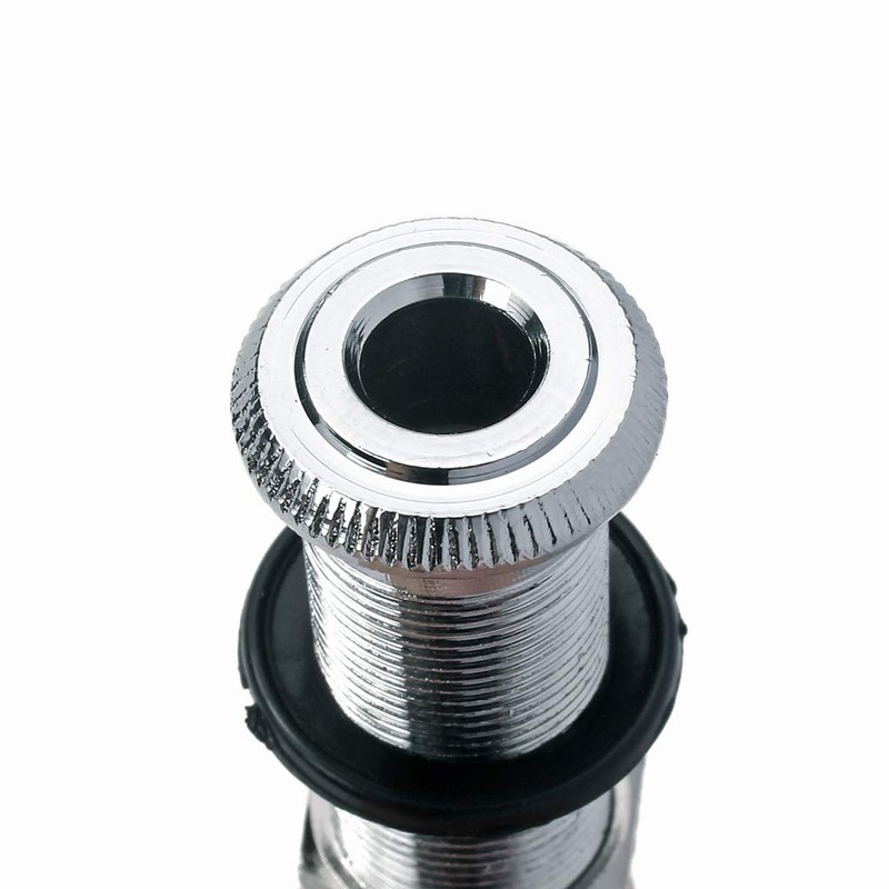 Alnicov Cylinder Clip End Pin Mono Panel Output Jack Socket