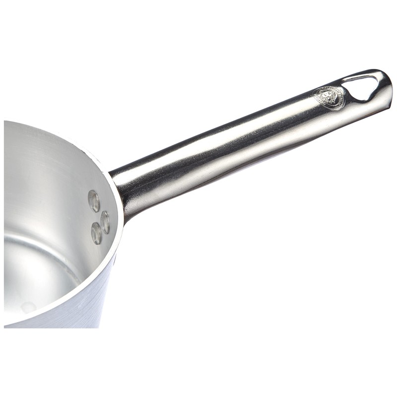 Pentole Agnelli Professional Aluminium 3 Mm. Deep Saucepan With Tubular