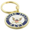 EEC, Inc. US Navy Crest Keychain Patriotic Key Rings Military