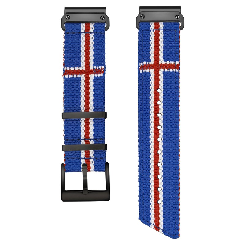 Torbollo Garmin Belt Nylon Garmin Band for Fēnix, Instinct, Approach,