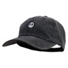 e4Hats.com Mario Shy Face Logo Embroidered Washed Solid Pigment Dyed