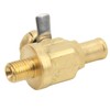 F124N Engine Oil Drain Valve with Nipple Metal M10‑1.25 Thread