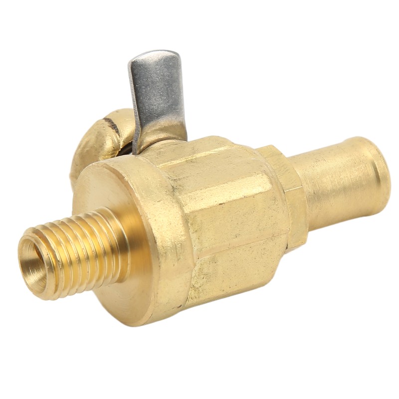 F124N Engine Oil Drain Valve with Nipple Metal M10‑1.25 Thread