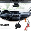 iplusmile Car Amplifier Bass Control Knob Precise Volume Regulator for