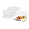 Karat FP-HC99PP-1C 9"x 9" PP Hinged Containers - (Case of