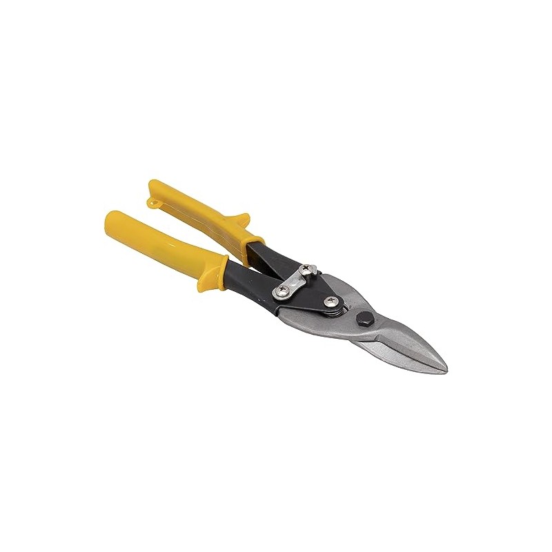 MARSHALLTOWN QLT Aviation Snips, Straight Cut, with Color-Coded Vinyl Grips,