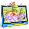 Jeazans for Kid Tablet 10.1 inch Android 14 Quad Core