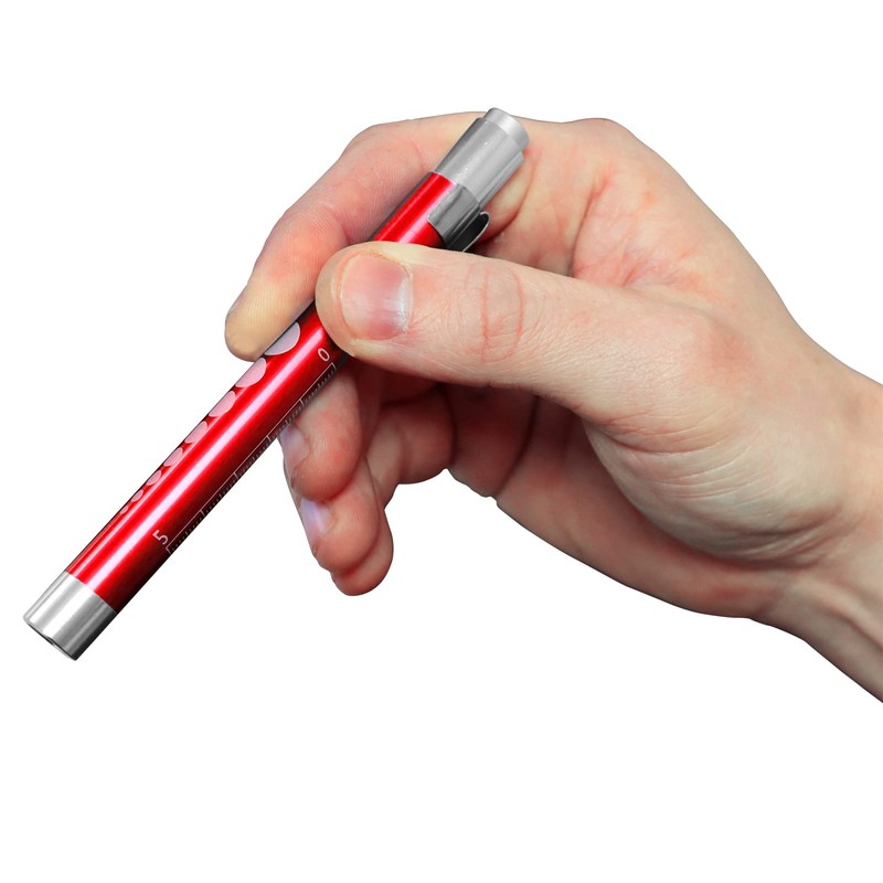 4 Pack | Red - RE-GEN LED Pen Light Doctors