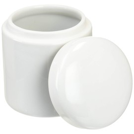 Setomo Honpo White Cut Urn, Body Diameter Approx. 2.4 x Height 3.5 inches (6 x 9 cm)