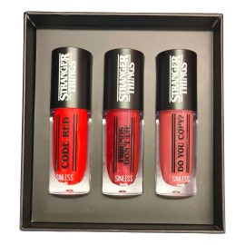 Labiales Matte Stranger Things Sinless Beauty Set Labial Lip Kit