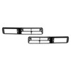 HECASA Fog Light Covers Compatible with 1993-1995 Nissan D21 Pickup/Pathfinder