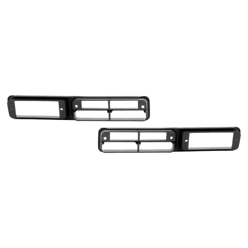 HECASA Fog Light Covers Compatible with 1993-1995 Nissan D21 Pickup/Pathfinder