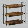 SANRETAHO Bathroom Counter Organizer, 3-Tier Wood Spice Rack Organizer for