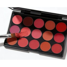 Paleta De Labiales En Crema Profesional Rojo