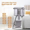JOYMOR Baby Bassinet, 5 in 1 Bassinet Bedside Sleeper with