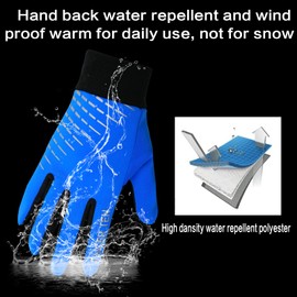 FINGER TEN Children's Winter Gloves (2 - 15 Years) Light for Boys, Girls’ Cycling / Running / Football / Gloves, Outdoor Sports, Touch Screen, Warm, Windproof, Non-Slip Pair, S, M, L, XL, s