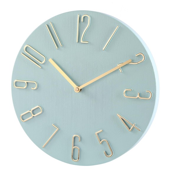 Nbdeal D56871 Wall Clock, Radio Clock, Stylish, Lightweight, Wall Clock,