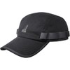 Kangol Waxed Utility 5 Panel Baseball Cap (One Size, Black),