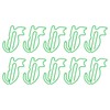 100 Pcs Cute Paper Clips Animal Shaped Fun Bookmark Document