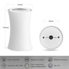 YindaLux LED Surface-Mounted Spotlight, White, Diameter 64 x 100 mm,
