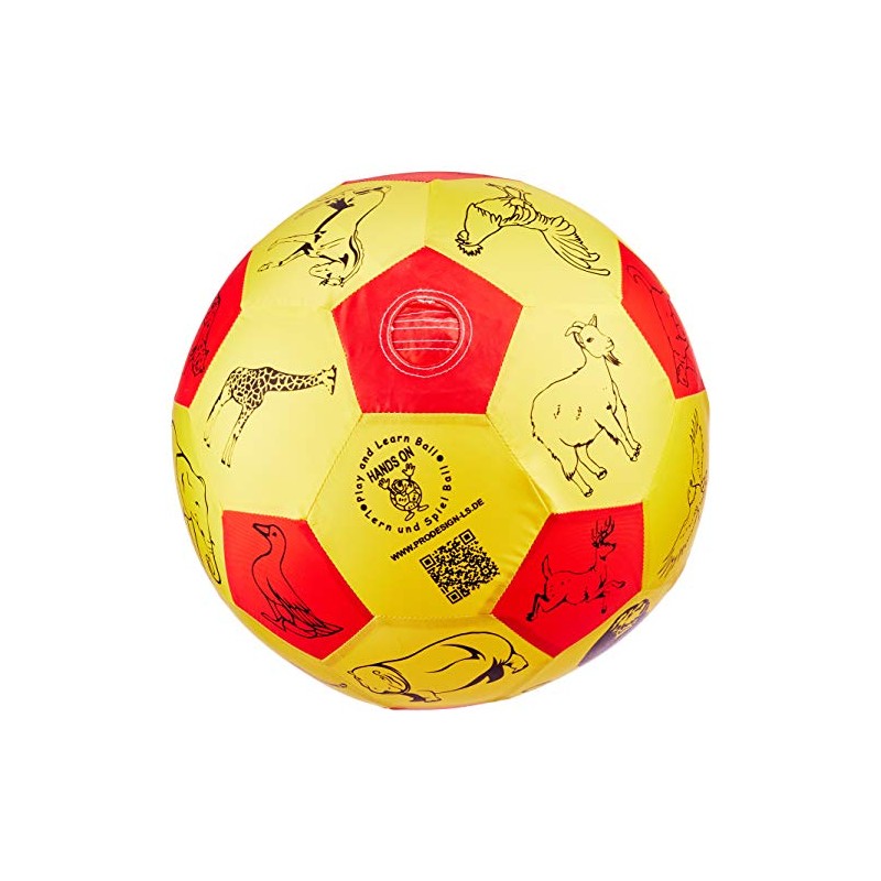 Prodesign Hands On Educational Play Ball 'Animals' 3D