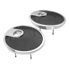 TCMT 6.5" Saddlebag Speaker Lid Grills Fit For Indian Chieftain