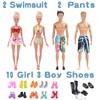 27 PCS Doll Clothes and Accessories for 12 Inch Ken