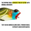 Lunkerhunt Popping Frog Fishing Lure, Blue Gill, 1/2 oz