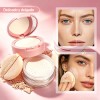 Dúo Matte Polvo Compacto Y Suelto 2 En 1 Fijador
